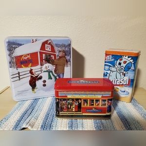Assortment of 3 Tins